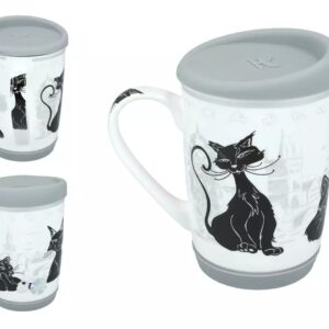 Kubek Carmani Travelling Cats – Praga (z przykrywką)