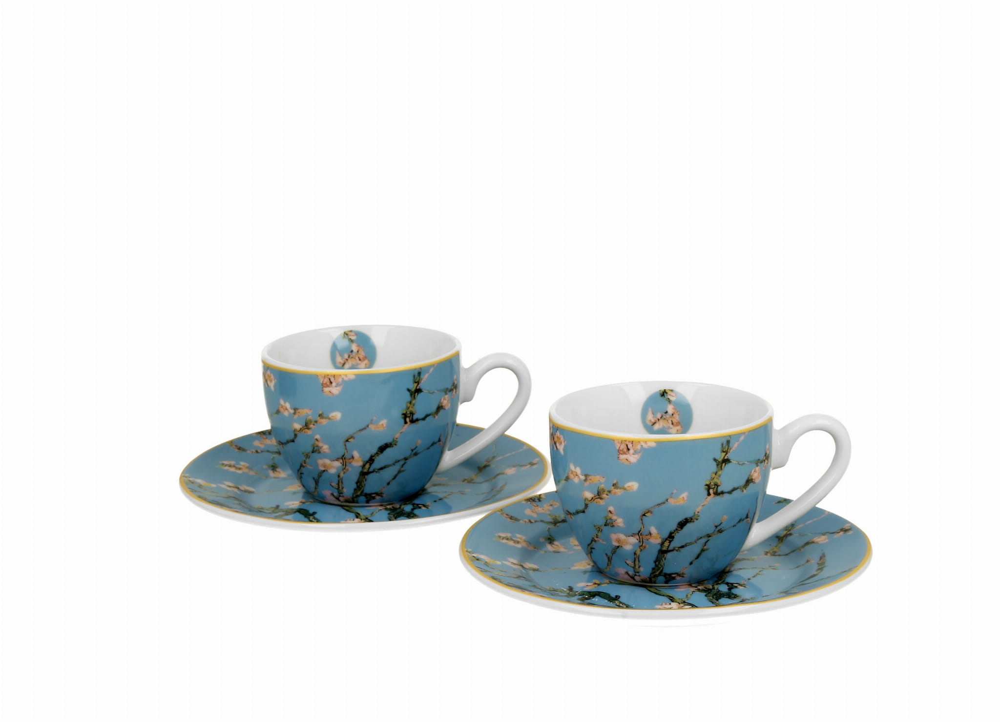 Filiżanki espresso Duo – Van Gogh Almond Blossom (Komplet 2 szt.) - obrazek 2