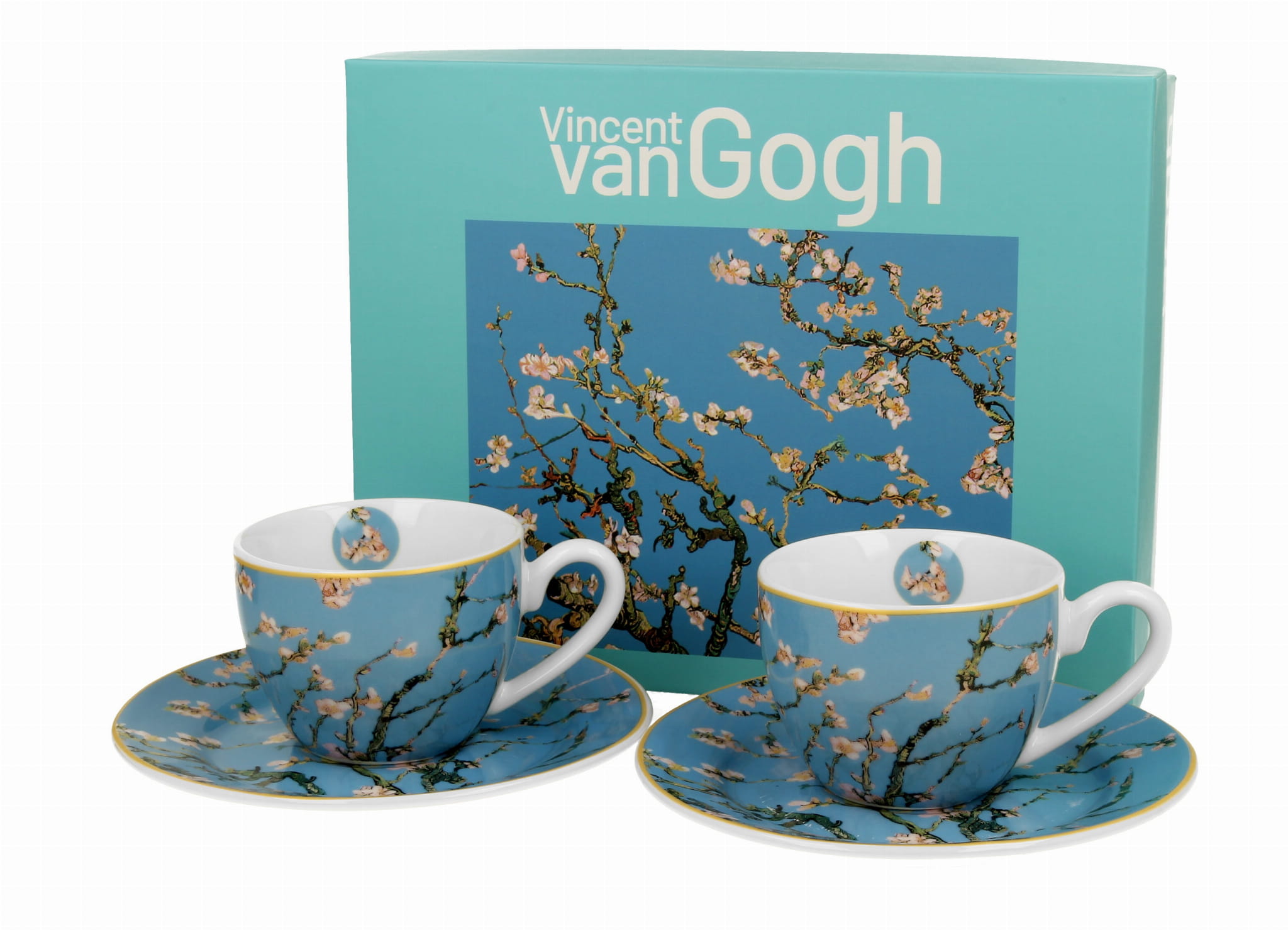 Filiżanki espresso Duo – Van Gogh Almond Blossom (Komplet 2 szt.)