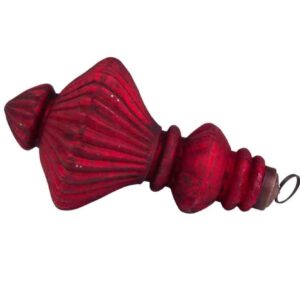 Czerwone Bombki Szklane Belldeco Bosco Red Velvet – Aksamitny Mat