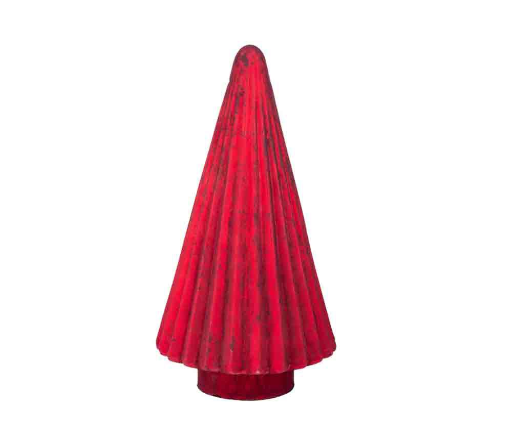 Szklana choinka Belldeco Bosco Red Velvet – Satynowa Czerwień