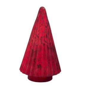 Szklana choinka Belldeco Bosco Red Velvet – Satynowa Czerwień