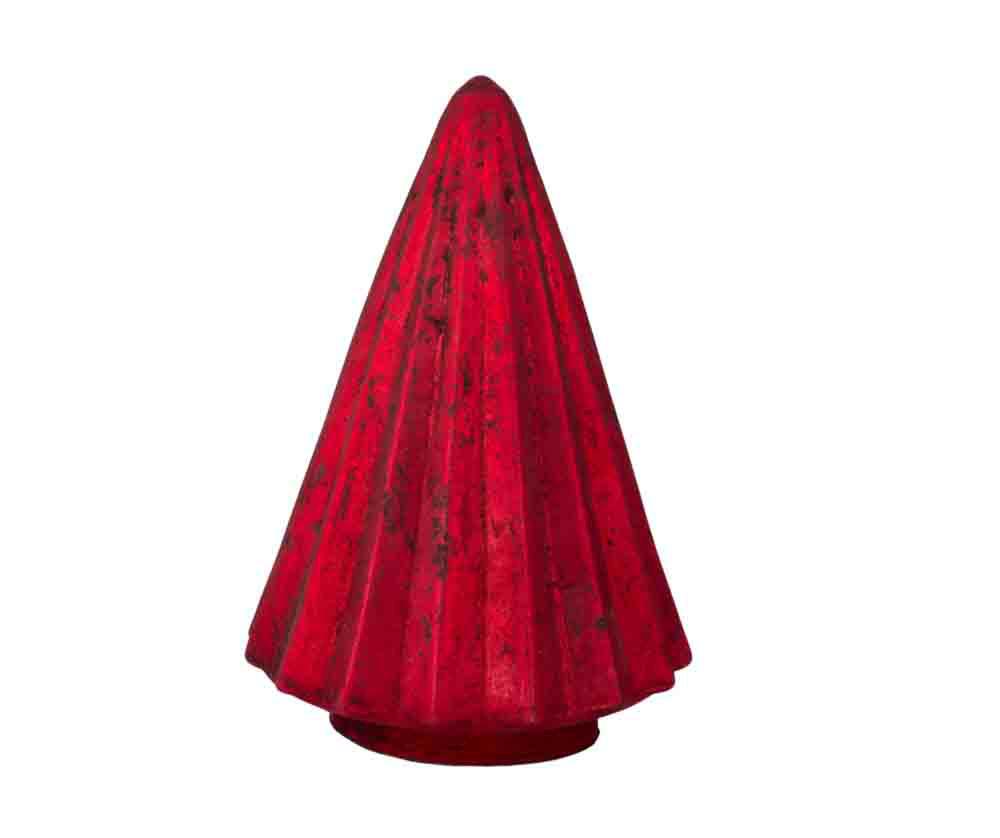 Szklane choinki Belldeco Bosco Red Velvet – Satynowa Czerwień
