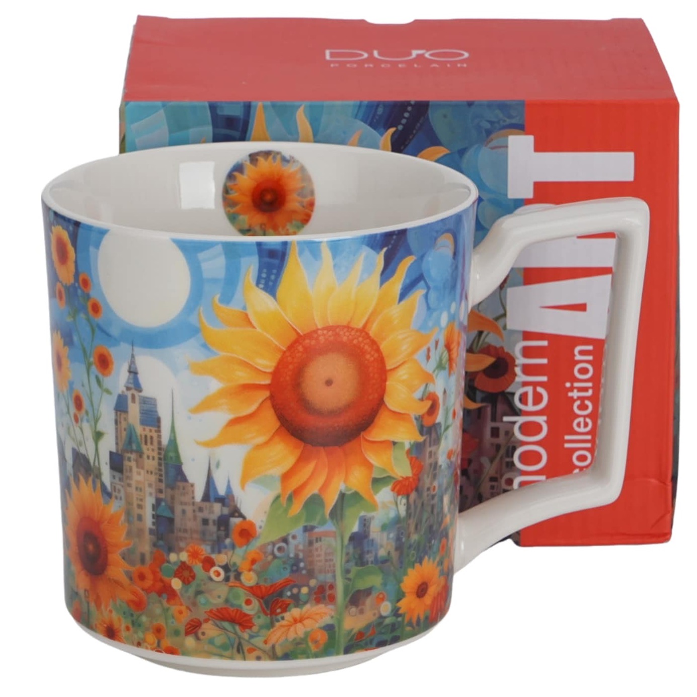Kubek duży Duo Modern – Sunflower
