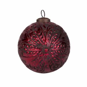 Szklane bombki Belldeco Bosco Red Wine