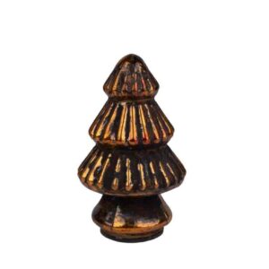 Choinki Belldeco Bosco Golden Eve – Szklana Dekoracja w Kolorze Starego Złota