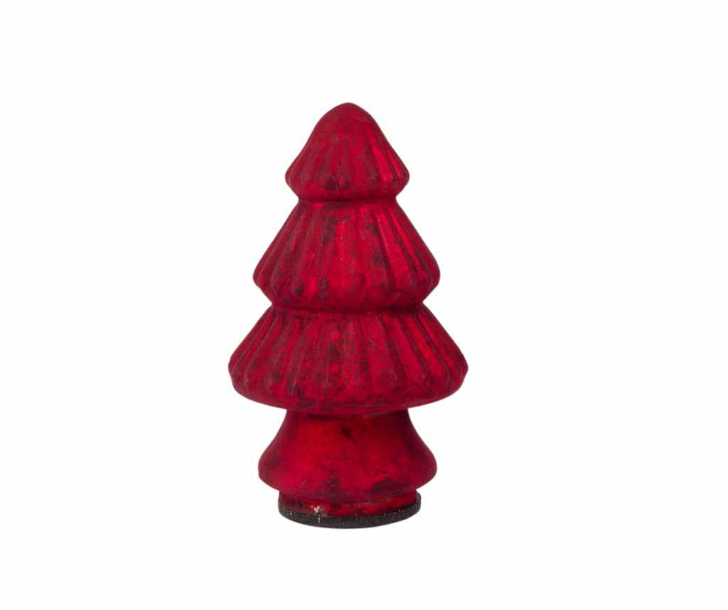 Szklane choinki Belldeco Bosco Red Velvet – Satynowa Czerwień