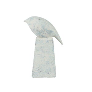 Ptaszek na postumencie Belldeco – Figurka Shabby Chic