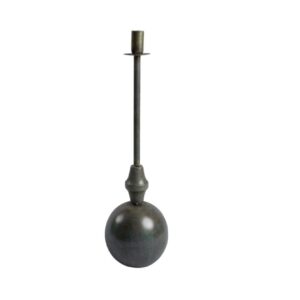 Metalowy świecznik butla Belldeco – Rustykalna Zieleń i Patyna
