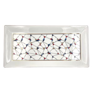Taca porcelanowa Bogucice Arlekin – 36,5 x 18 cm