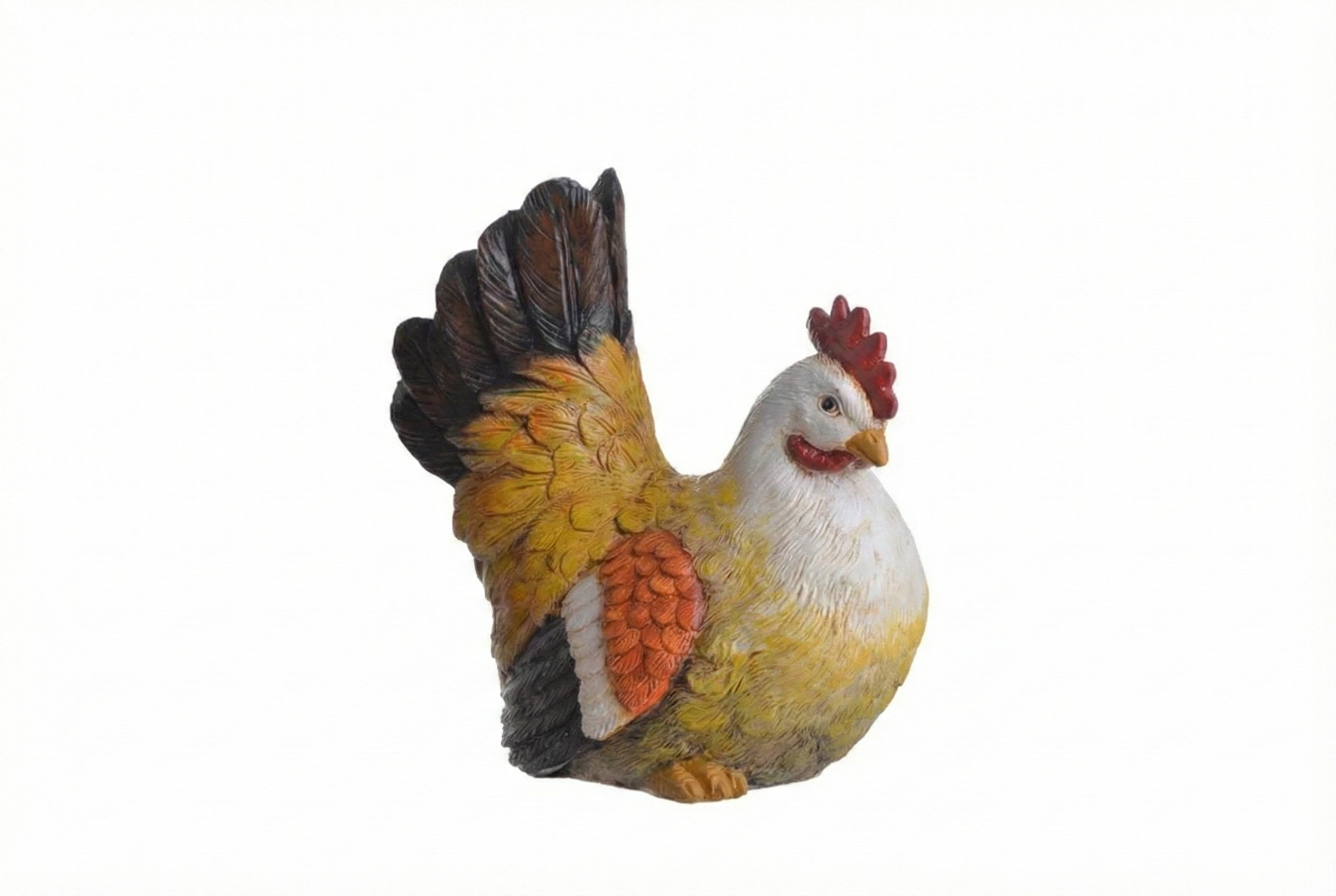 Figurka ceramiczna kura Canea – Ozdoba 15 cm