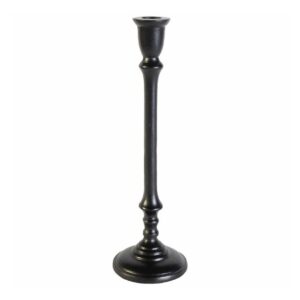 Metalowy świecznik Belldeco Nero – Czarny Mat Loft