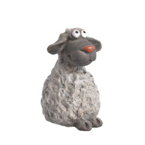 Ceramiczna figurka wesoła owca Canea – Rustykalna Ozdoba