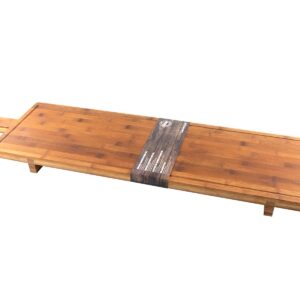 Duża bambusowa deska do krojenia i serwowania – 100×26 cm na Nóżkach