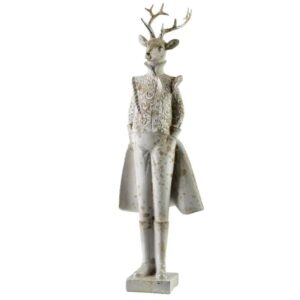 Figura łoś Mondex Santa Lila – Biało-Złoty