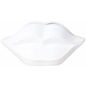 Biały wazon ceramiczny usta Ewax – minimalistyczny połysk