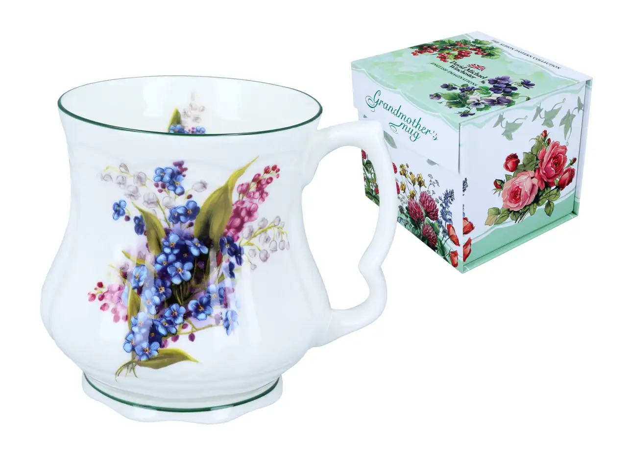 Kubek Babuni Carmani Polne kwiaty – porcelana bone china