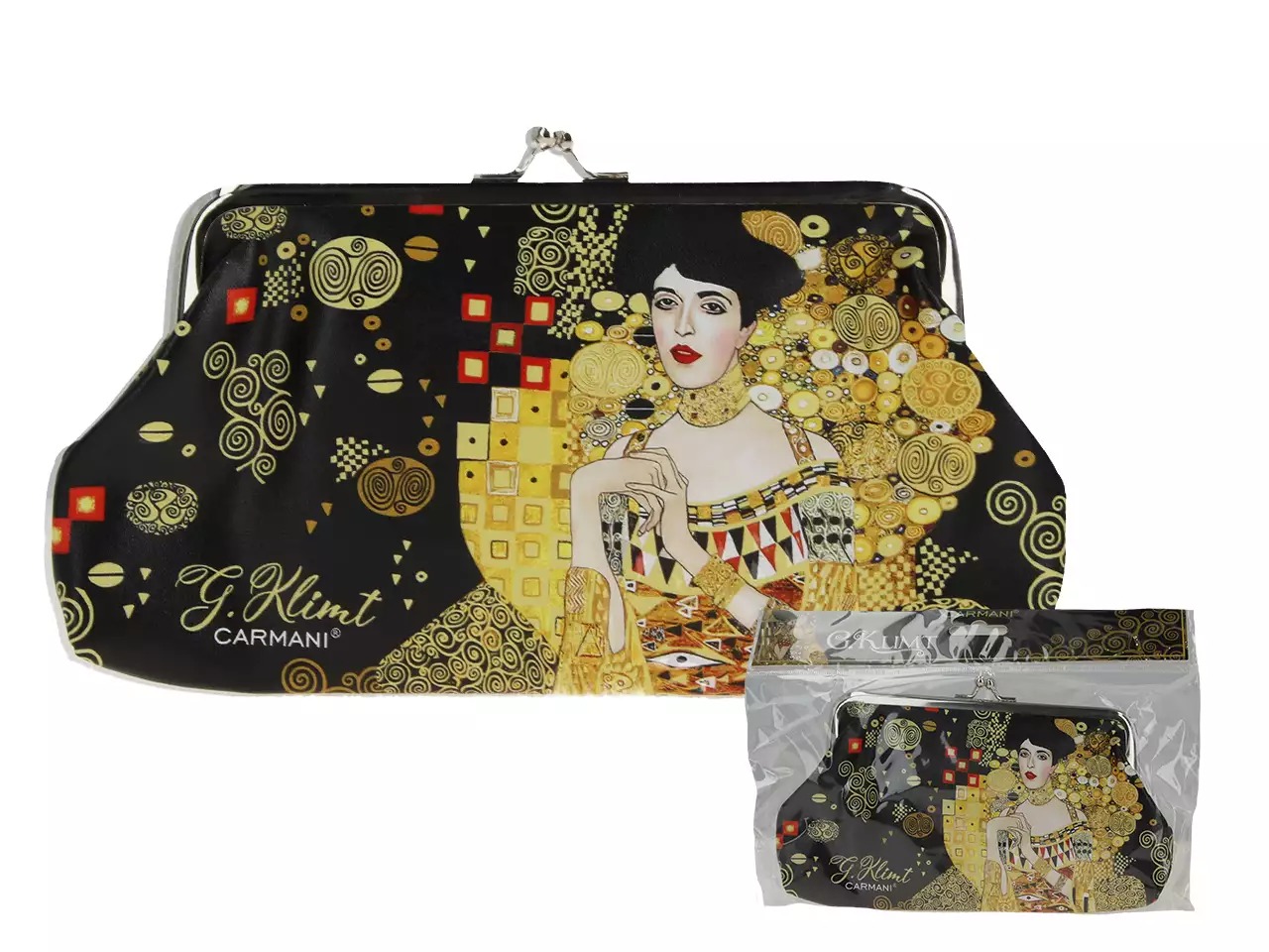 Portfelik duży Gustav Klimt Adela Carmani
