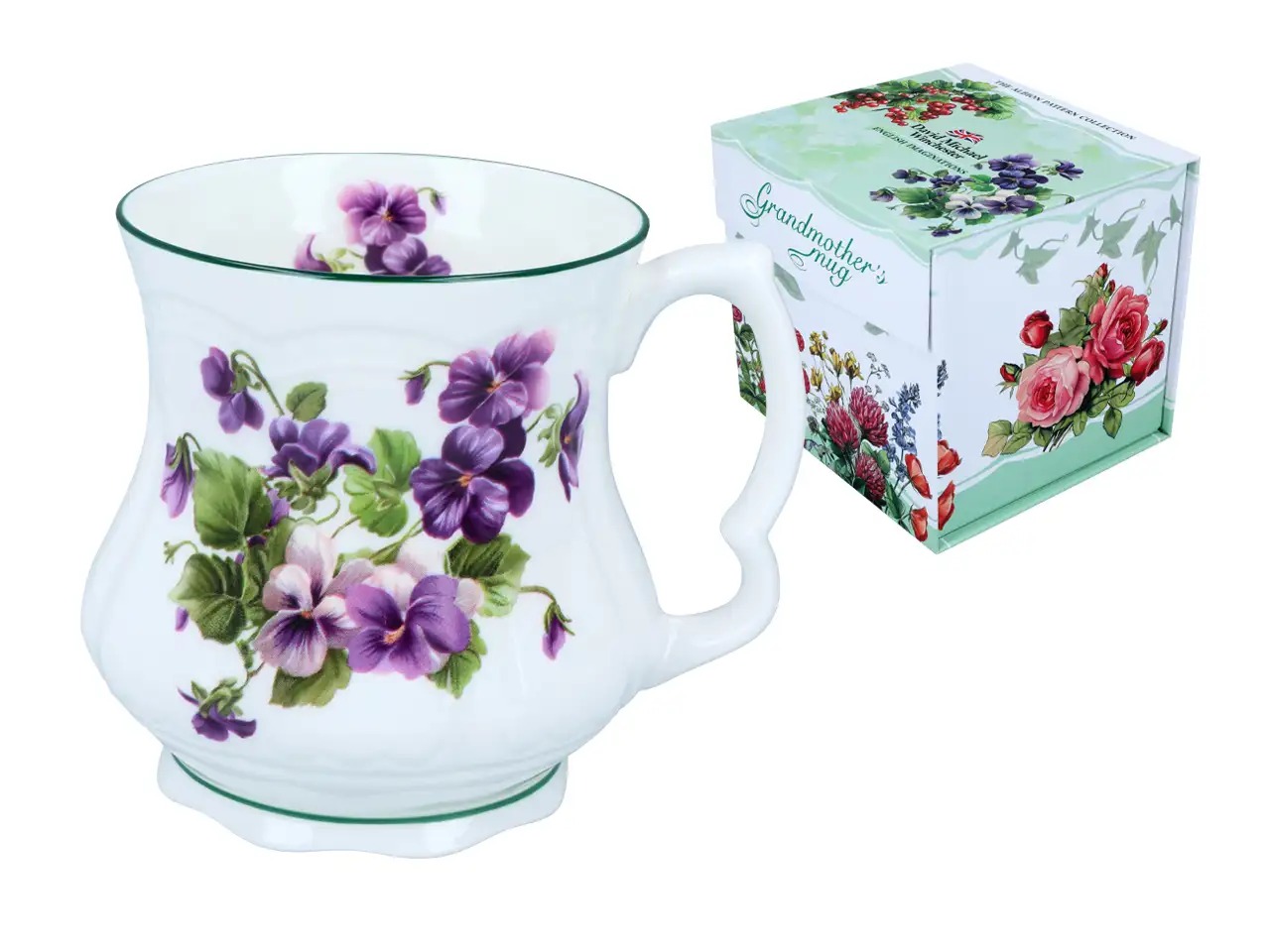 Kubek Babuni Carmani Bratki – porcelana bone china