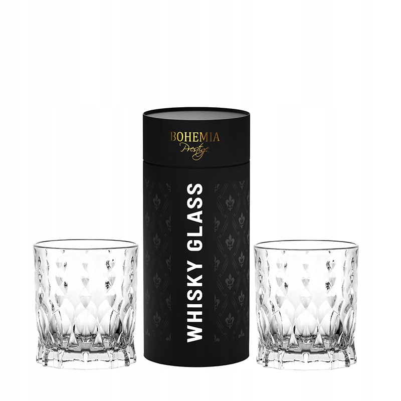 Zestaw 2 szklanek do whisky Bohemia Prestige Conte