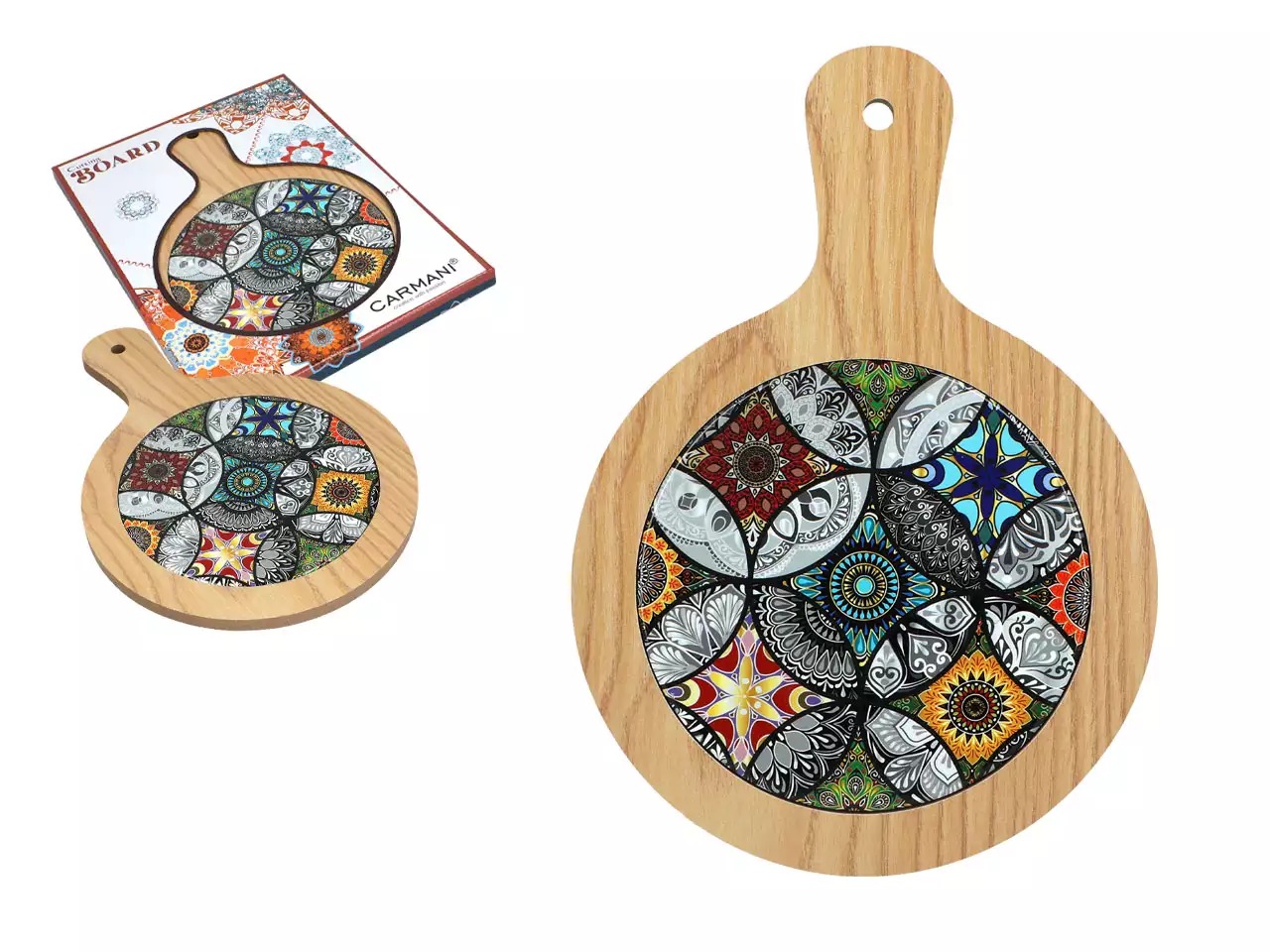 Deska do serwowania Carmani – Mozaika Mandala