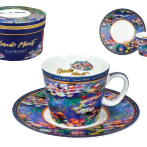 Filiżanka espresso Carmani C. Monet Lilie wodne