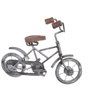 Figurka metalowy rower Canea – industrialny styl retro