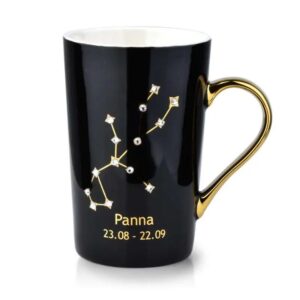 Porcelanowy kubek zodiak Panna Mondex – 430 ml
