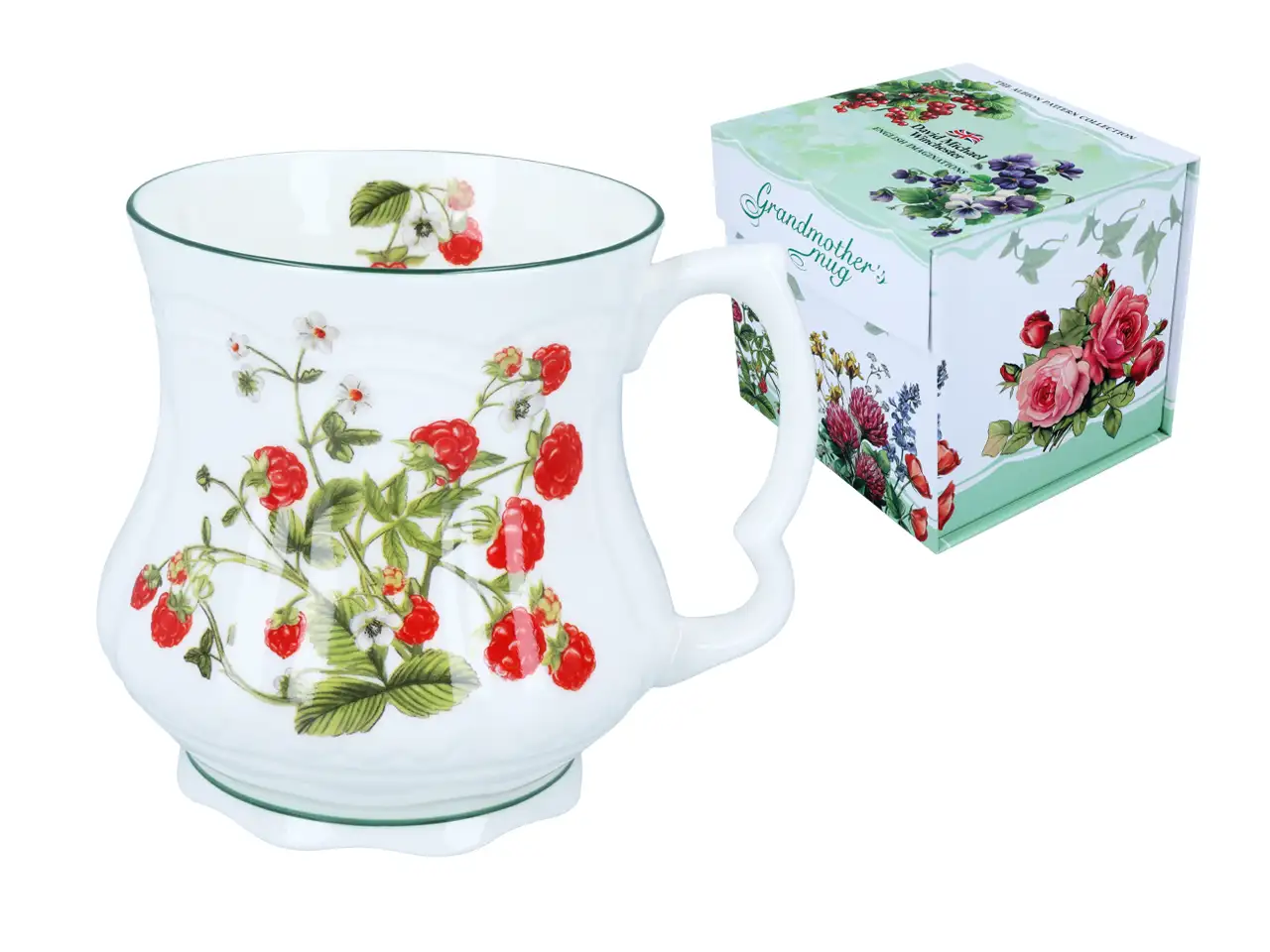Kubek Babuni Carmani Maliny – porcelana bone china